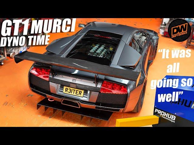 Dyno Time for my GT1 Murcielago with Haltech Nexus R5 & ITBs