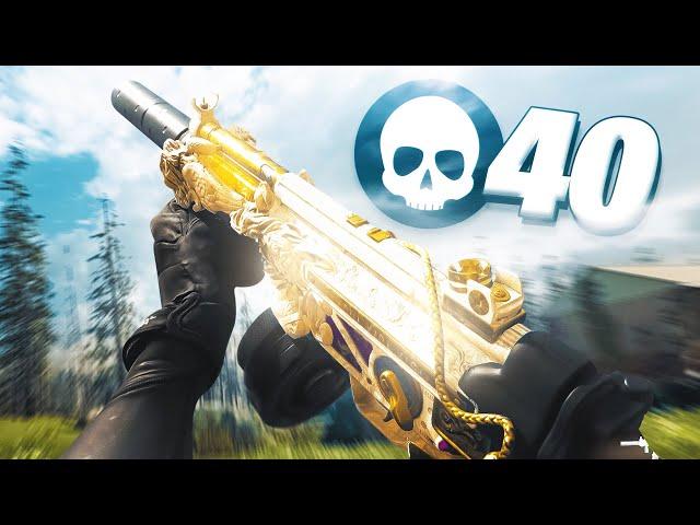 40 KILLS w/ #1 Best CW MP5 Class Setup! (Cold War Warzone)