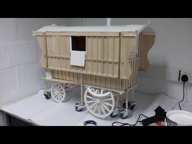 Caravan of Curiosities - Making the Wooden Version