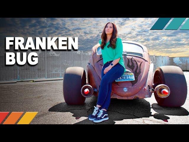 FRANKENBUG: 1220 HP Blown Nitrous 1965 VW Rat Beetle Dragster | EP14