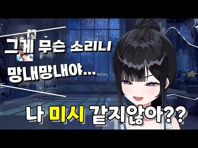 본인이 미시 같지 않냐며 물어보는 버튜버 [허니즈 망내]