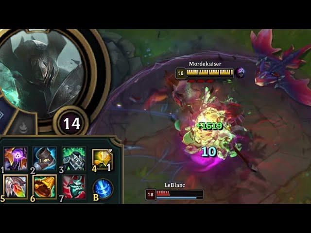 League of Legends But Enchanter Mordekaiser Will Still HEAL TO FULL WITH EVERY W