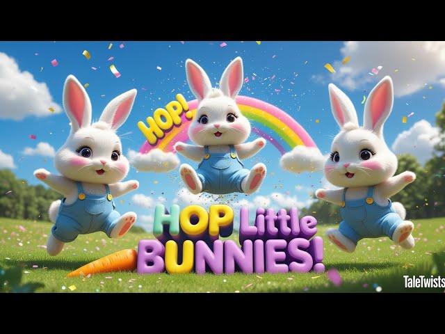 Hop Little Bunnies Hop Hop Hop!  Bunny Dance Song + More Nursery Rhymes & Kids Songs | TaleTwists