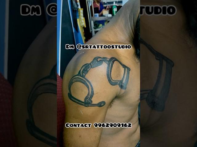 ️.Handcopdm@Srtattoostudioo  contact 9962909162 #trending #rowdy #ganamani #tattoo #suppor