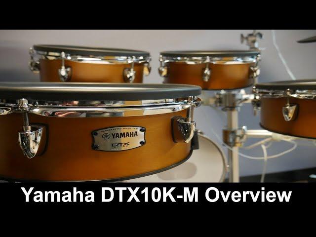 Yamaha DTX10K-M Electronic Drum Kit Overview