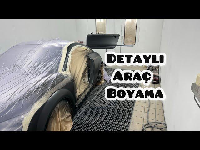 AUDİ TT DETAYLI BOYAMA !! ARAÇ NASIL BOYANIR ! NELERE DİKKAT EDİLMELİ !! FIRIN BOYA