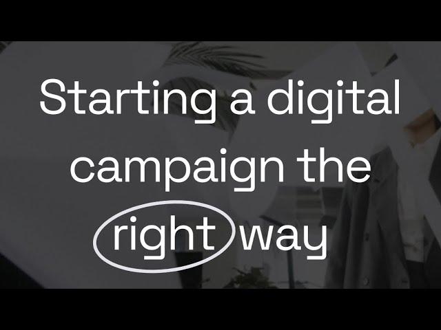 Setting up a digital ads campaign and don’t know where to start?