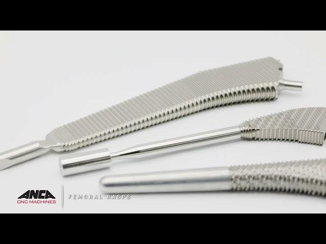 ANCA Grinding Solutions for the Orthopaedic and Surgical Industry