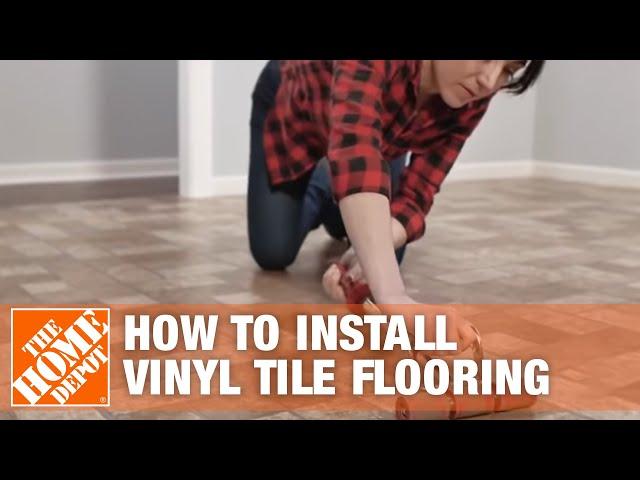 How to Install Peel-and-Stick Vinyl Tile Flooring | The Home Depot