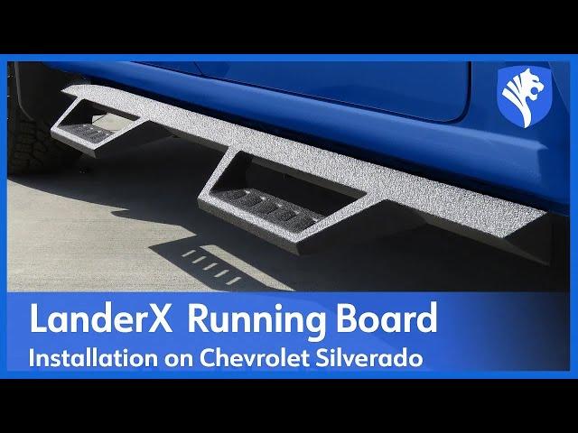 NEXT-GEN LanderX Triangular Drop Steps Running Boards | Install Guide | TYGER AUTO