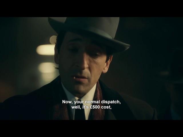 Peaky Blinders | Alfie Solomons meets Luca Changretta [Tom Hardy & Adrien Brody]