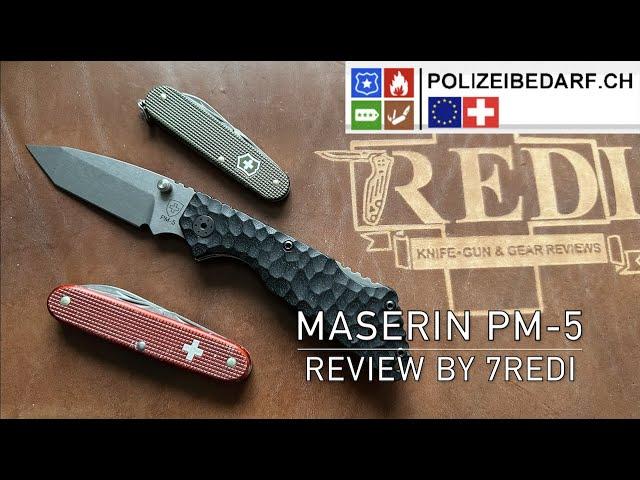 Maserin PM-5 by POLIZEIBEDARF.ch - A Swiss Tactical Folder!