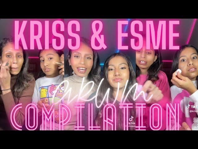 KRISS & ESME GRWM TIKTOK COMPILATION!🩷⭐️|#tiktok #trending #grwm #compilation