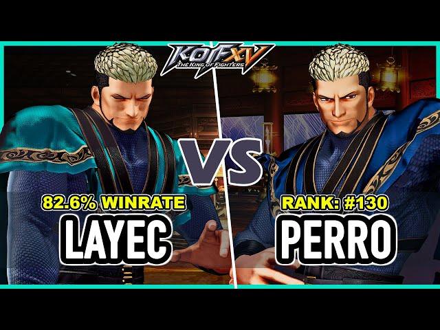 KOF XV  Layec (Goenitz/Rugal/O.Chris) vs Perro (Goenitz/Kim/Leona)