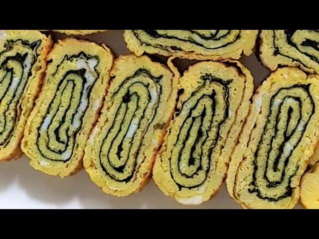 계란김말이 / Egg rolls / 세상 쉬운 김계란말이 만들기