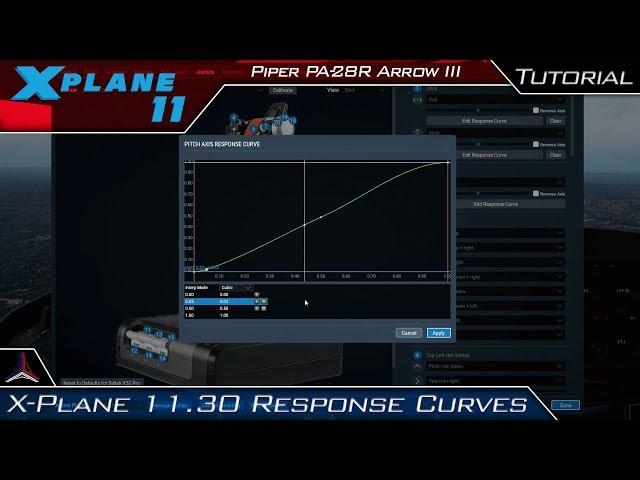 X Plane 11 | Version 11.30 Control Setup Tutorial (Response Curves)