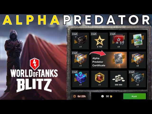 Alpha Predator Draw WOT Blitz