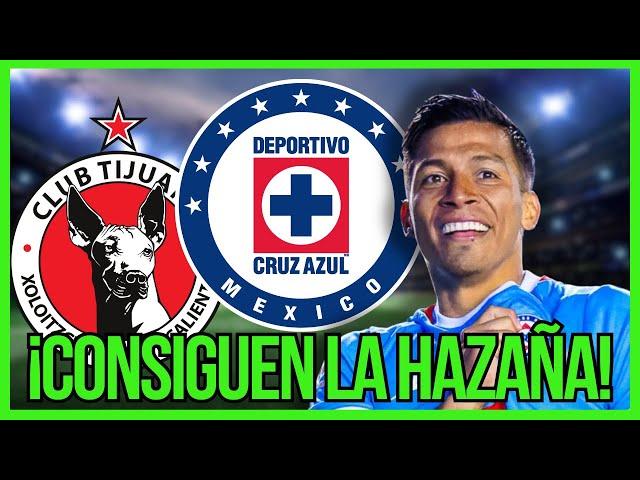 LA MÁQUINA CONSIGUE DAR VUELTA EL RESULTADO: CRUZ AZUL VS XOLOS DE TIJUANA - RESUMEN