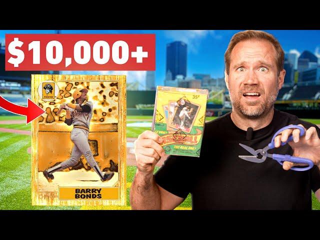 Opening a SUPER RARE Box of 1987 Baseball Cards! Hunting for a $10,000+ Barry Bonds Card! 