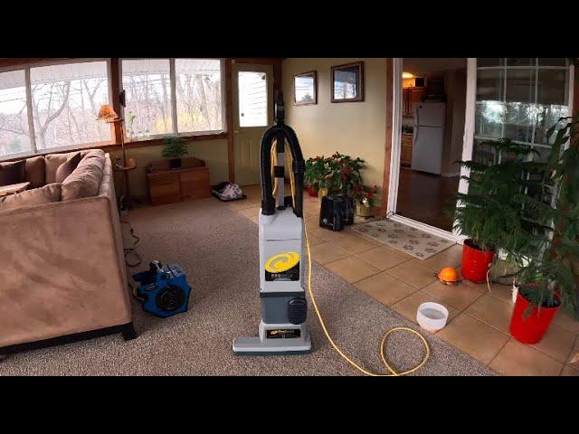 ProTeam ProForce 1500XP Upright Commercial Vacuum Review and Demonstration