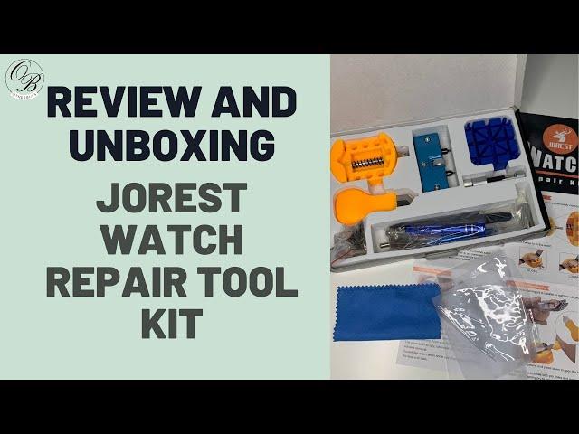 JOREST Watch Repair Tool Kit - Unboxed and Unscripted Review #ad