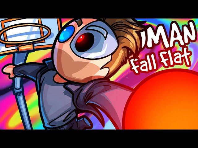 Human Fall Flat Funny Moments - Neon Games and Flying Drones!