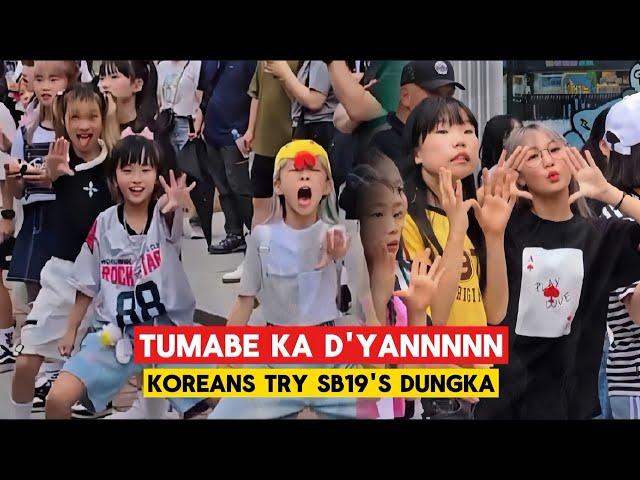 SB19's Dungka on a Random Dance Event in South Korea