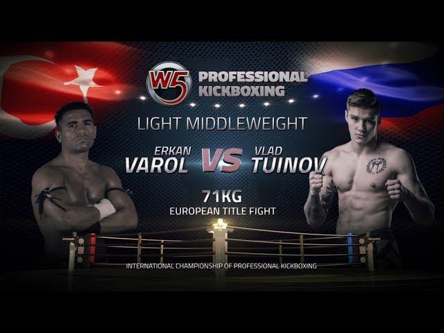 KNOCKOUT: Erkan Varol vs Vlad Tuinov - W5 Grand Prix "Legends in Prague"