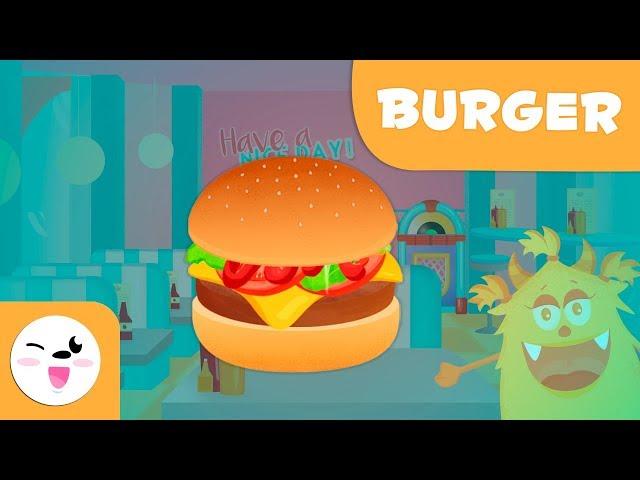 Cooking for children - Learn to cook a healthy hamburger with Cooking Land