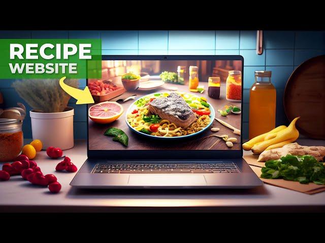 How to Make a Recipe Website for Free with Dynamic Content [NOT a Blog]