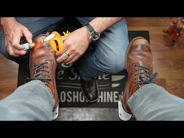 Ultimate Stress Relief! | Angelo Shoe Shine ASMR