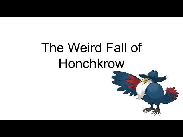 A PowerPoint about Honchkrow