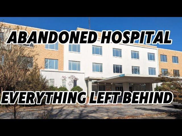 Abandoned Hospital with EVERYTHING LEFT BEHIND. Urban exploring