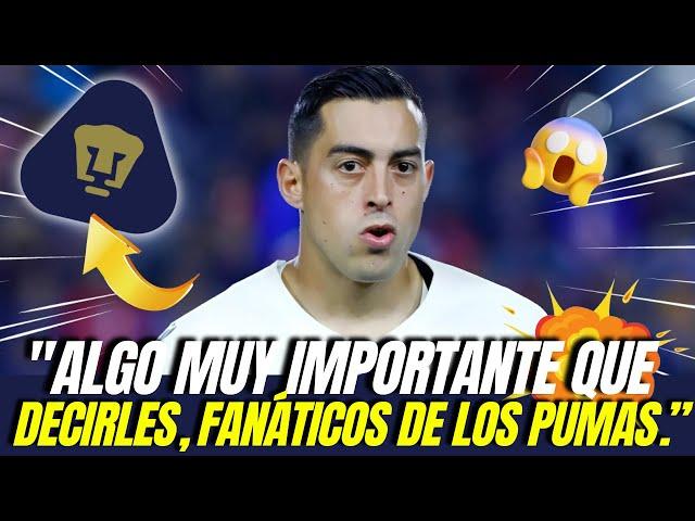 ¡ANUNCIO OFICIAL! ¡ACABA DE SALIR! ¡NOTICIA IMPORTANTE! PUMAS UNAM NOTICIAS HOY!