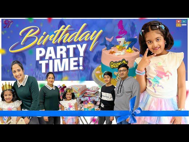 Birthday Party time || birthday vlog  || Nandu's World || celebrations ||