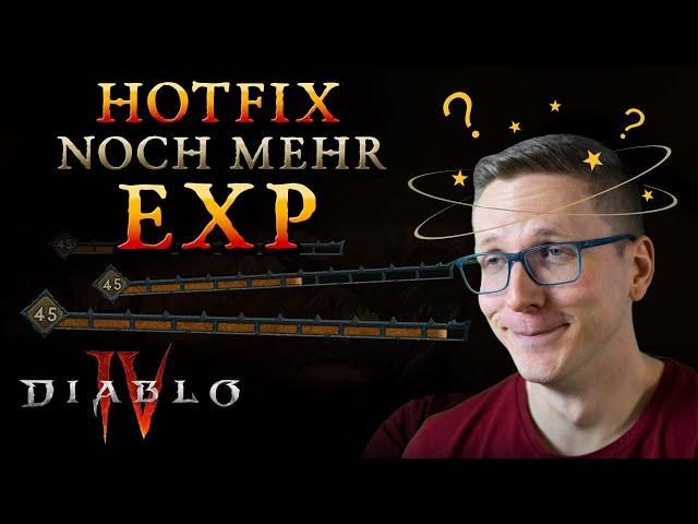 Hotfix: Noch mehr XP für Diablo 4