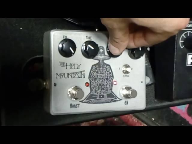 DOOMBOX FX - THE HOLY MOUNTAIN - BASS FUZZ COLORSOUND WITH BOOST CLONE BOUTIQUE DIY PEDAL