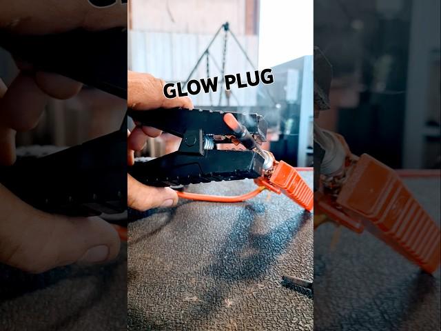 TESTING GLOW PLUGS. #mechanic #automobile #diesel #glowplug (6.0 Powerstroke F-350)