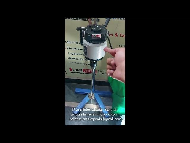 Laboratory Stirrer With Speed Controller & Digital Timer