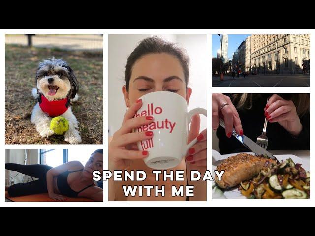 Realistic 9-5 work day | 6am morning routine, mom guilt & working full time