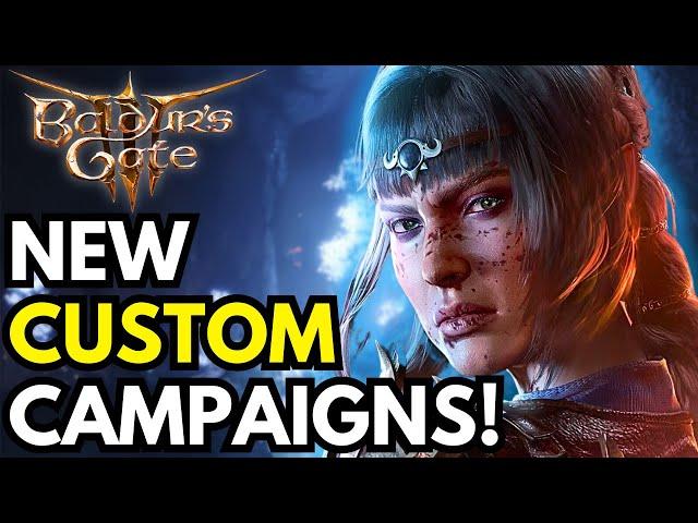 Baldur's Gate 3: Act 2 Expansion & More INSANE CUSTOM CAMPAIGNS!