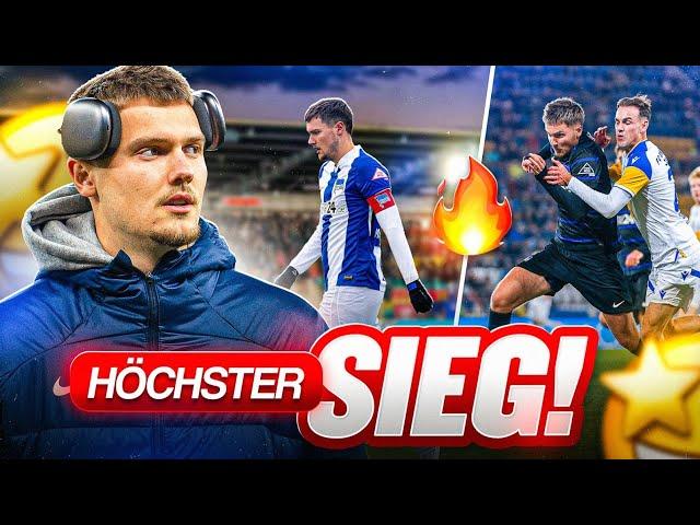 UNSER HÖCHSTER SIEG JEMALS! Hertha BSC II Matchday Vlog️