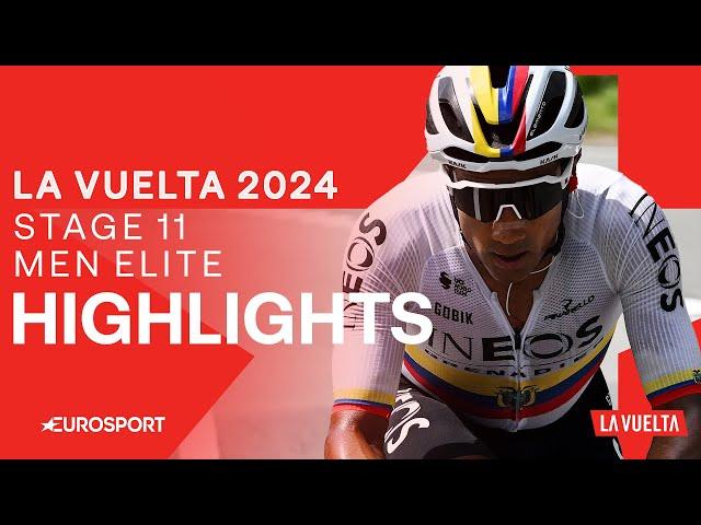 SPECTACULAR WIN!  | La Vuelta a España Stage 11 Highlights | Eurosport Cycling