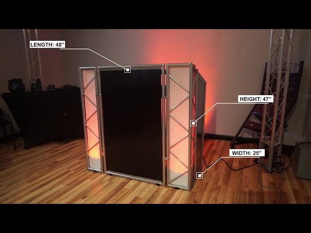 LiteConsole ELITE DJ Booth | JK Pro Audio