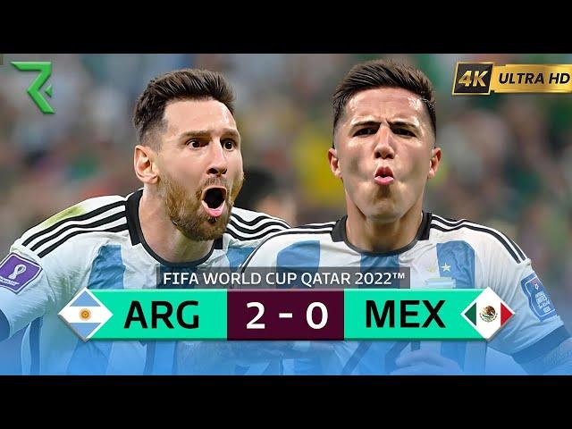 MESSI SAVED ARGENTINA FROM BEING ELIMINATED IN THE GROUP STAGE AND ENZO SCORED AN EPIC GOAL