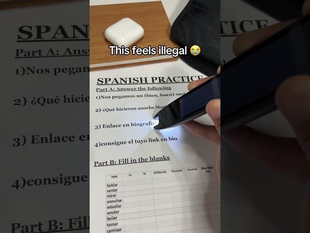 Literal cheat code in class  #school #student #language #translation #english #exam