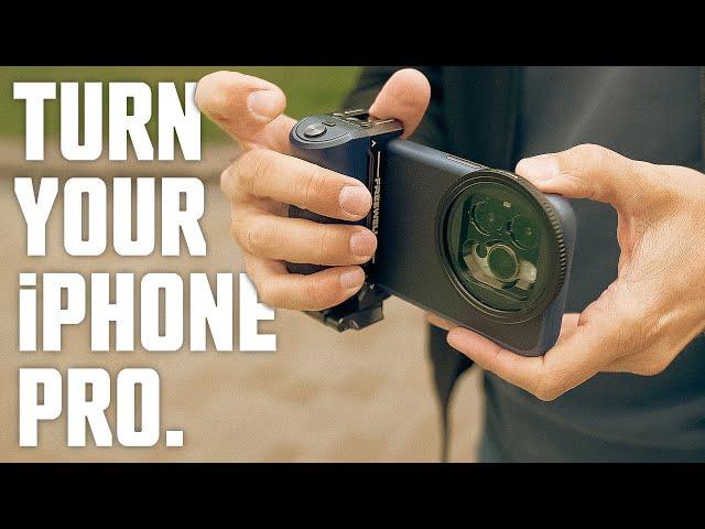 Film VIDEO LIKE A PRO with your IPHONE. (Sherpa ND Filters and Grips)