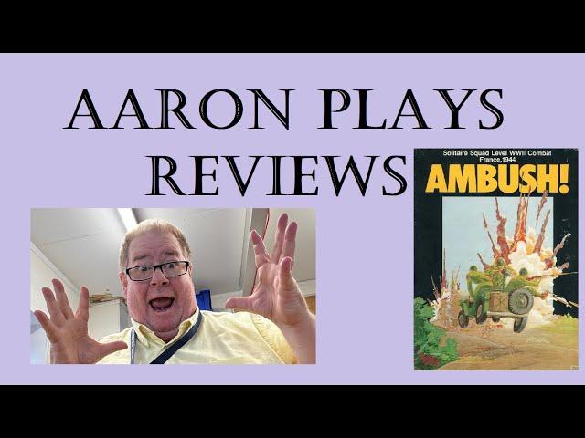 AMBUSH - A REVIEW - Victory Games 1983 Classic - Its it worth your time and investment?