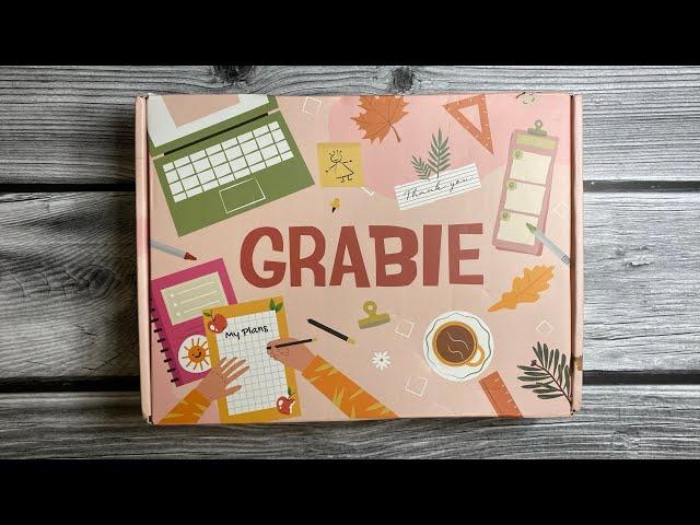 Grabie August Unboxing, Is this the easiest journal you'll ever make? #junkjournal #unboxings