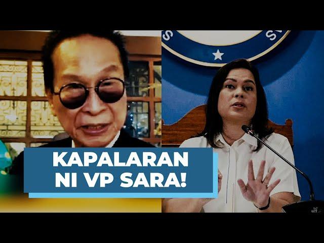 PANELO MAY IBINULGAR! PLANO LABAN KAY VP SARA!